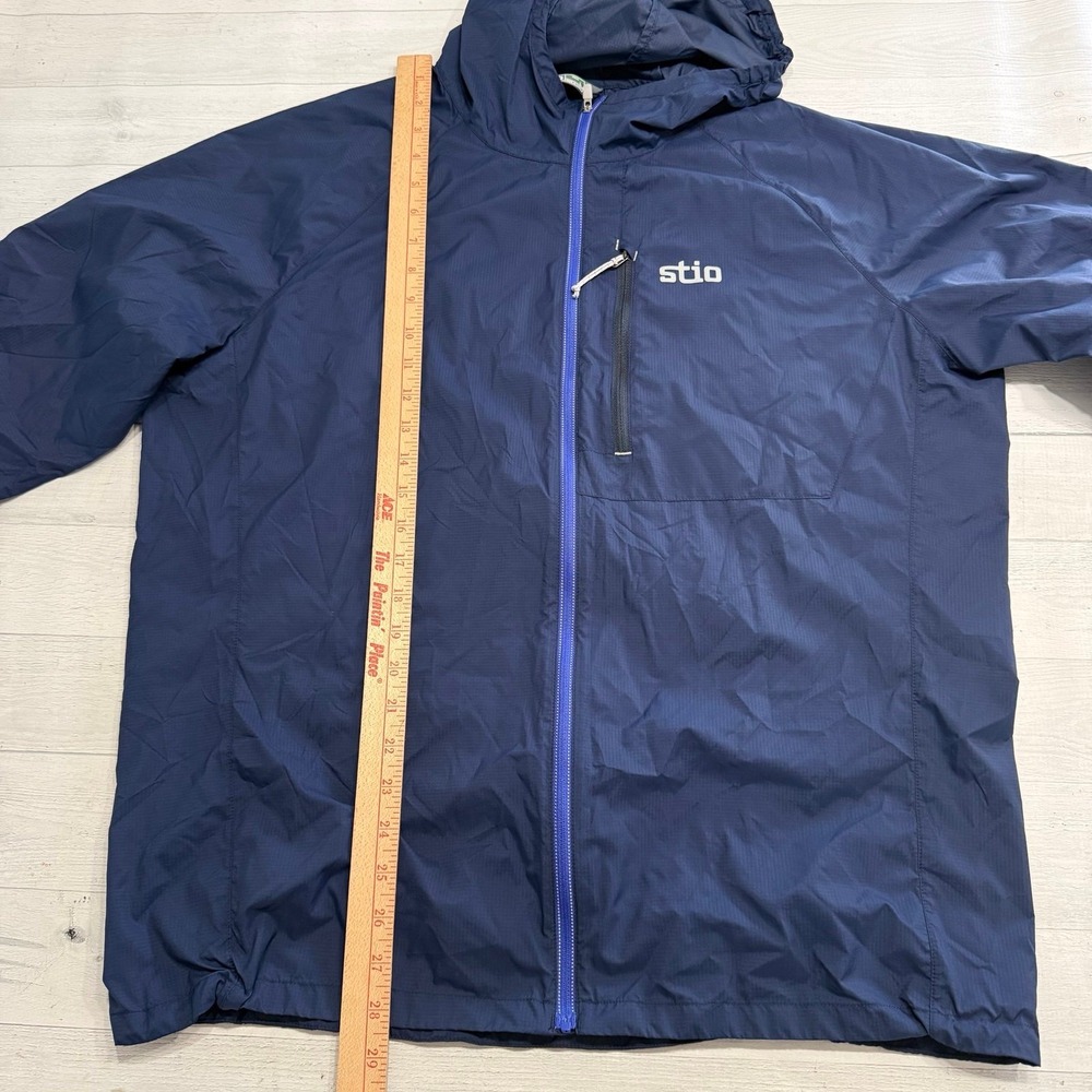 Stio Second Light Wind Shell jacket navy blue Men… - image 9